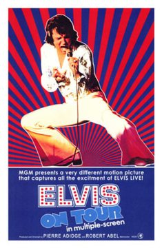 Elvis on Tour poster