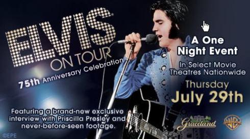 Elvis On Tour 75th anniversary screening