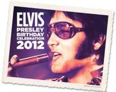 Elvis Presley 77th Birthday logo